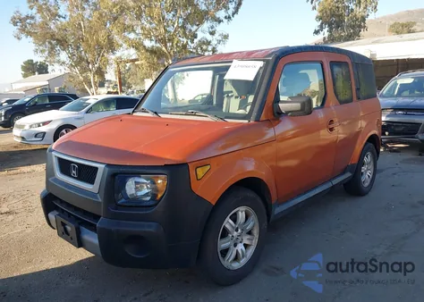 2007 Honda Element Ex from USA, damaged, VIN 5J6YH28747L012955